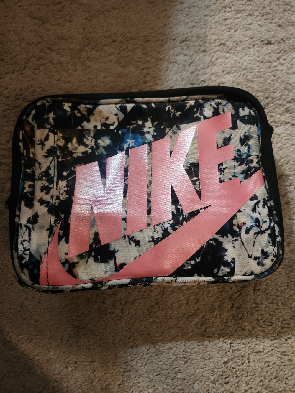 Nike Floral Lunch Box